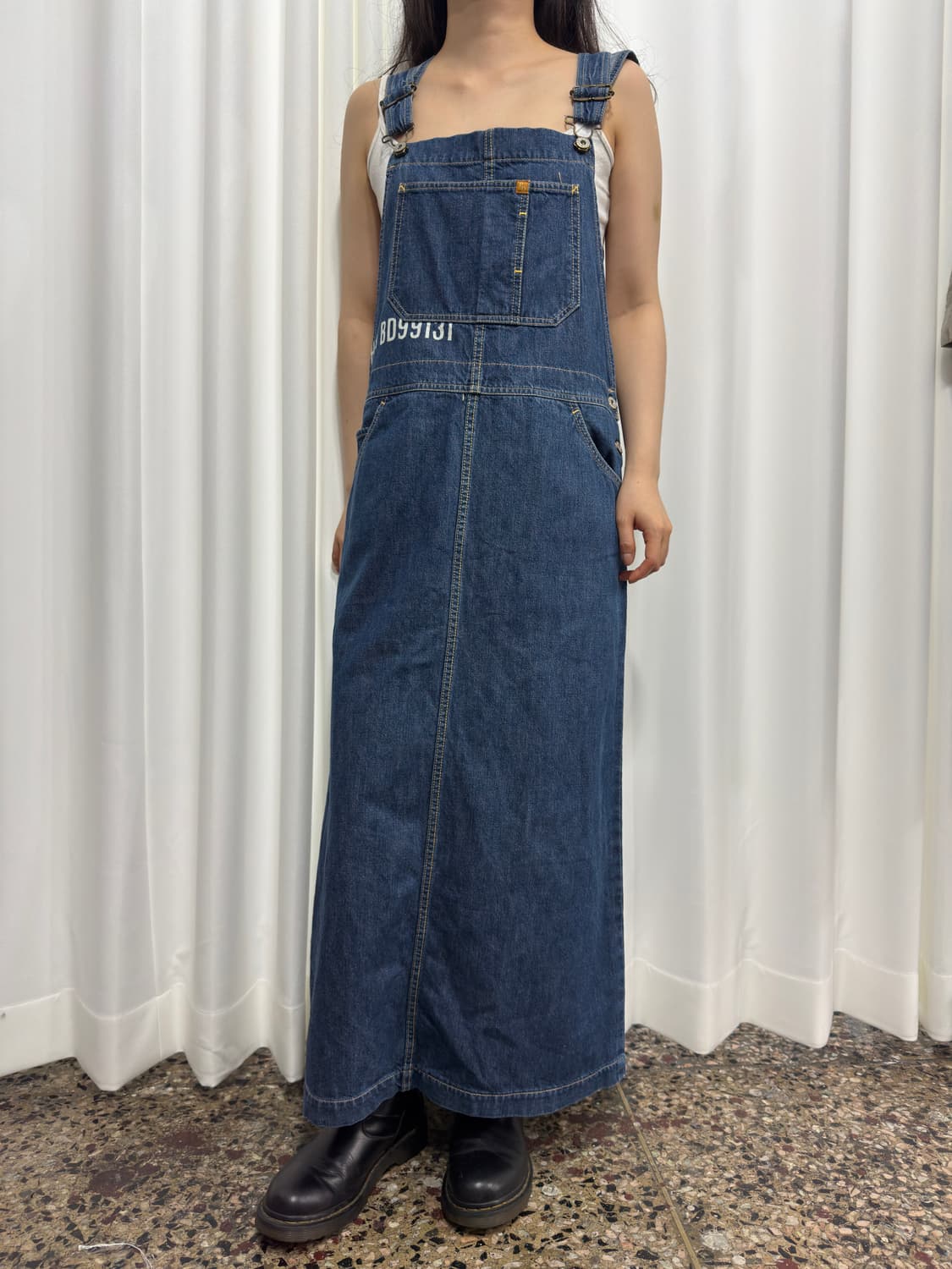 denim maxi overall 상품이미지2