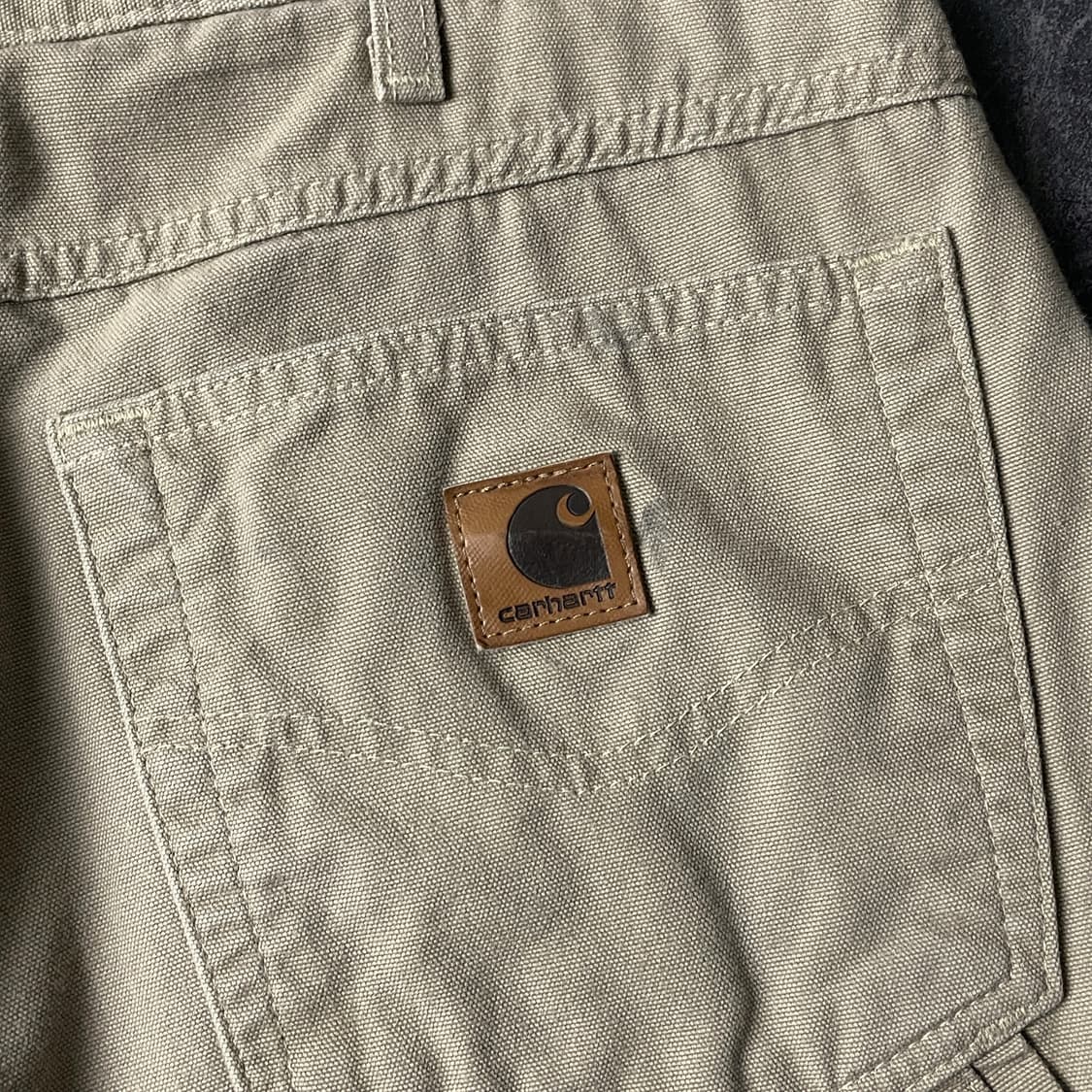 CARHARTT 칼하트 빈티지 베이지 싱글니 카펜터팬츠 상품이미지7