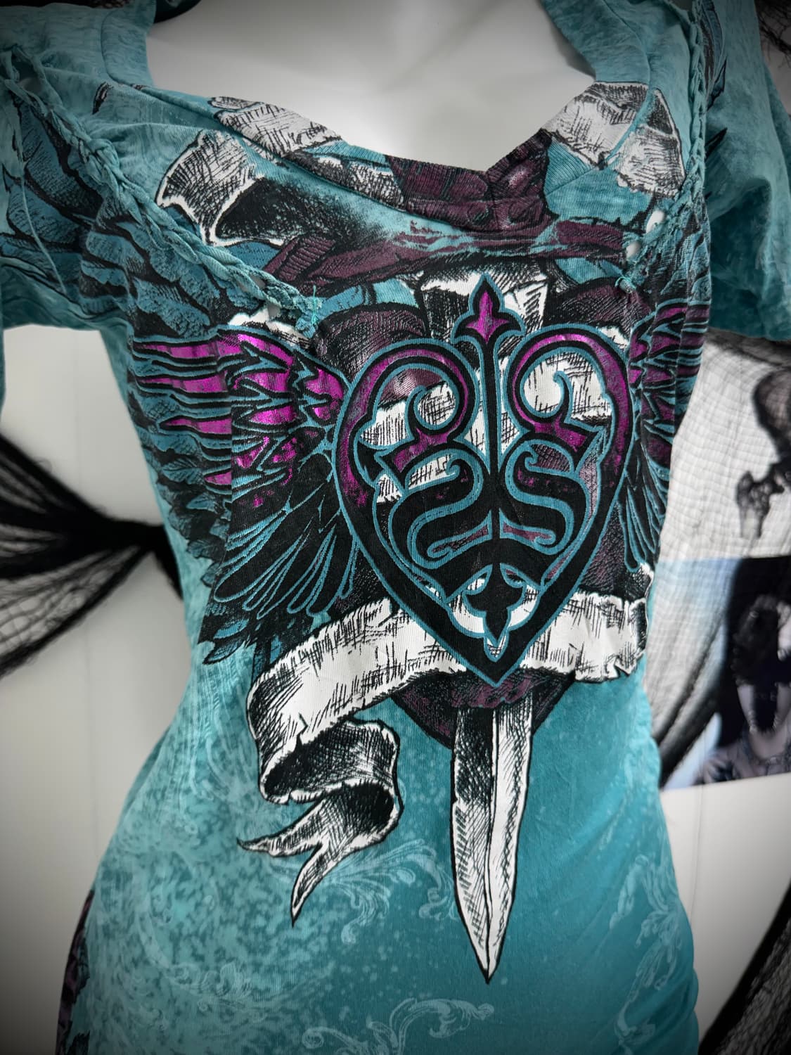 00s grunge mood halfsleeve 상품이미지2