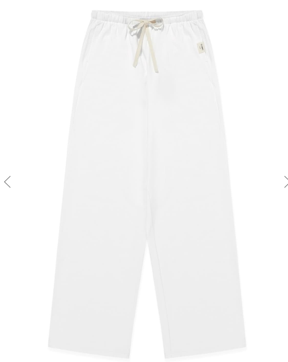 글로니 G CLASSIC SOFT PANTS (WHITE) 상품이미지1