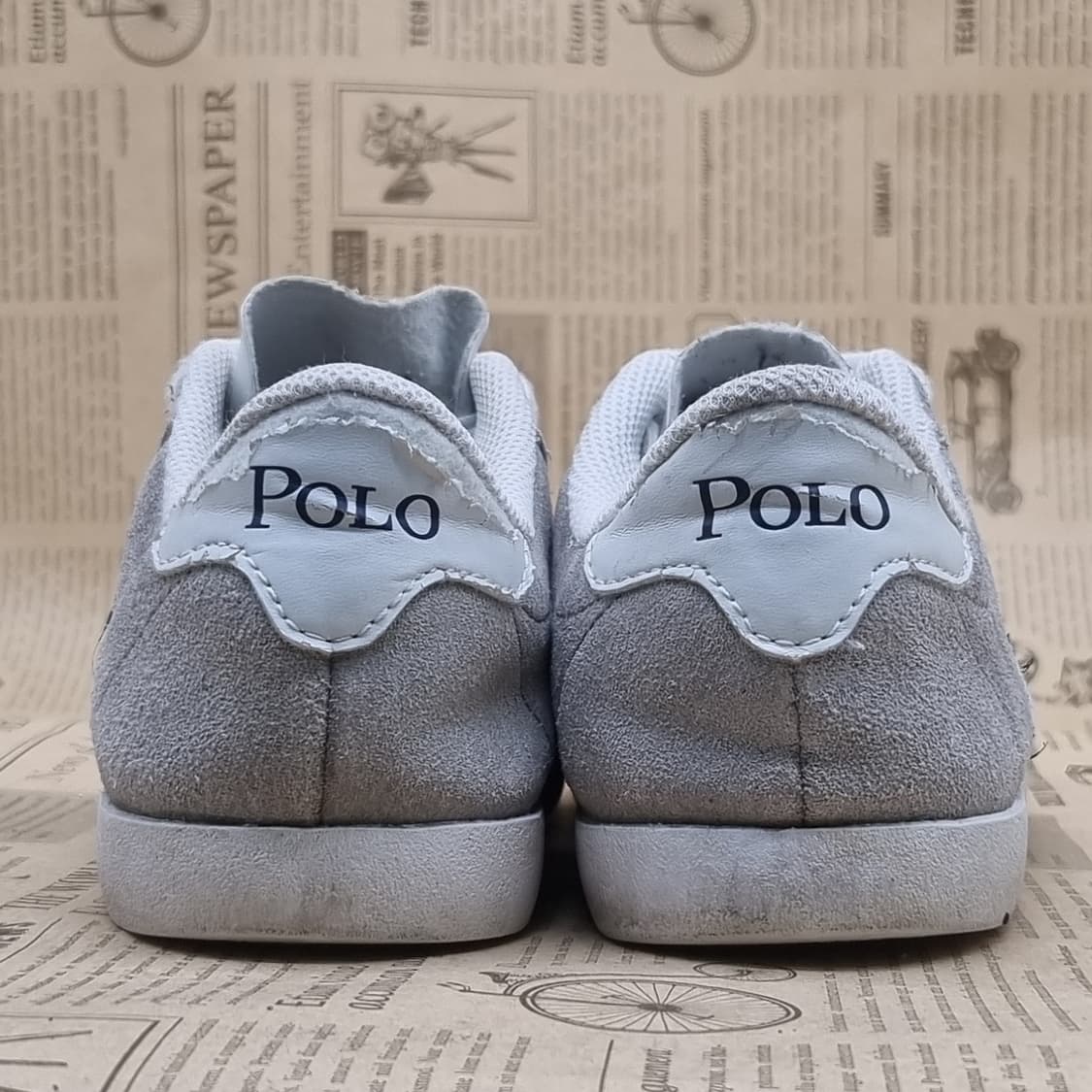 폴로 랄프로렌 스웨이드 스니커즈 240 상품이미지4
