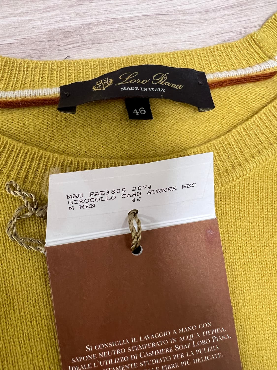 로로피아나 / 캐시미어 니트 / 46 상품이미지4