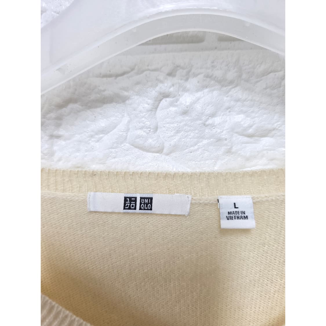 택포// 유니클로 캐시미어100 니트 L 상품이미지2