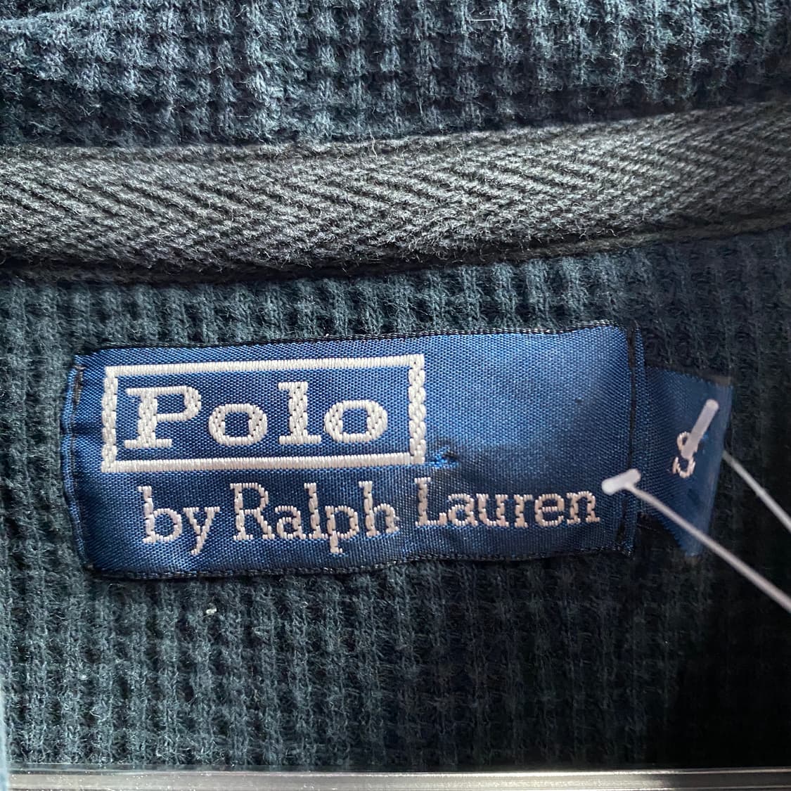 폴로 화이트 포니 써멀 투웨이 블랙 후드 집업 B3842 상품이미지4