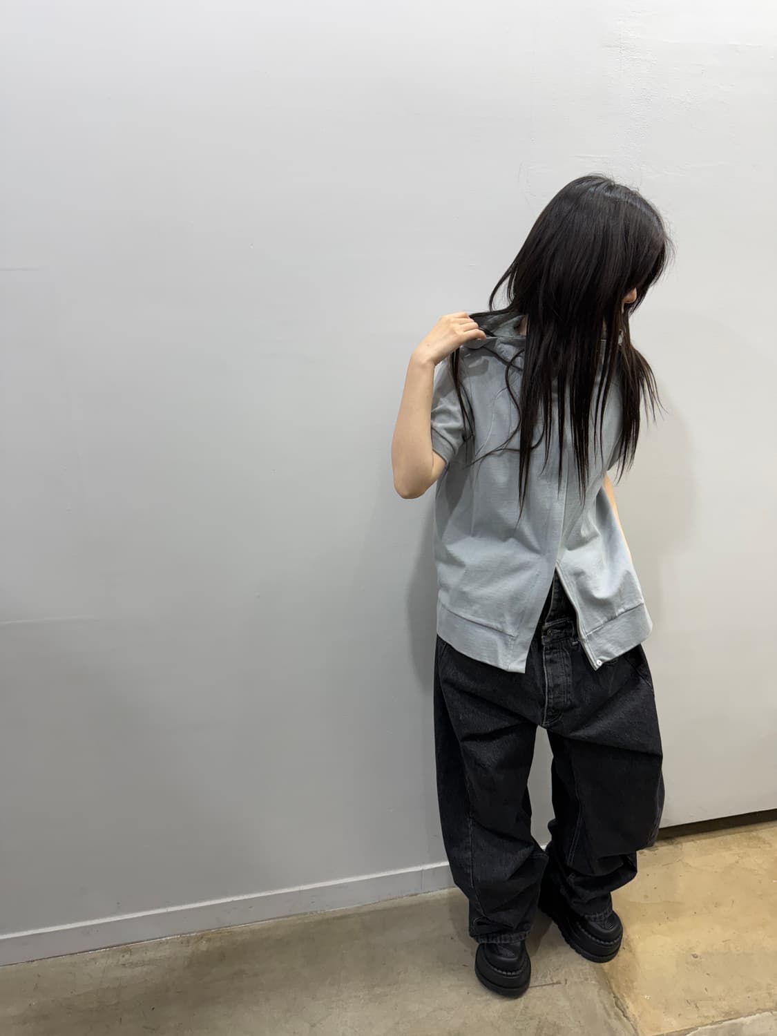 질 샌더 반팔 후드집업 자켓 상품이미지4