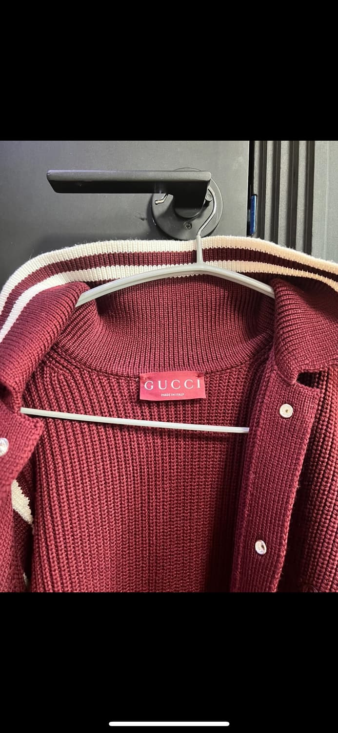 GUCCI 25SS 구찌 로고 울 가디건 신상 상품이미지3