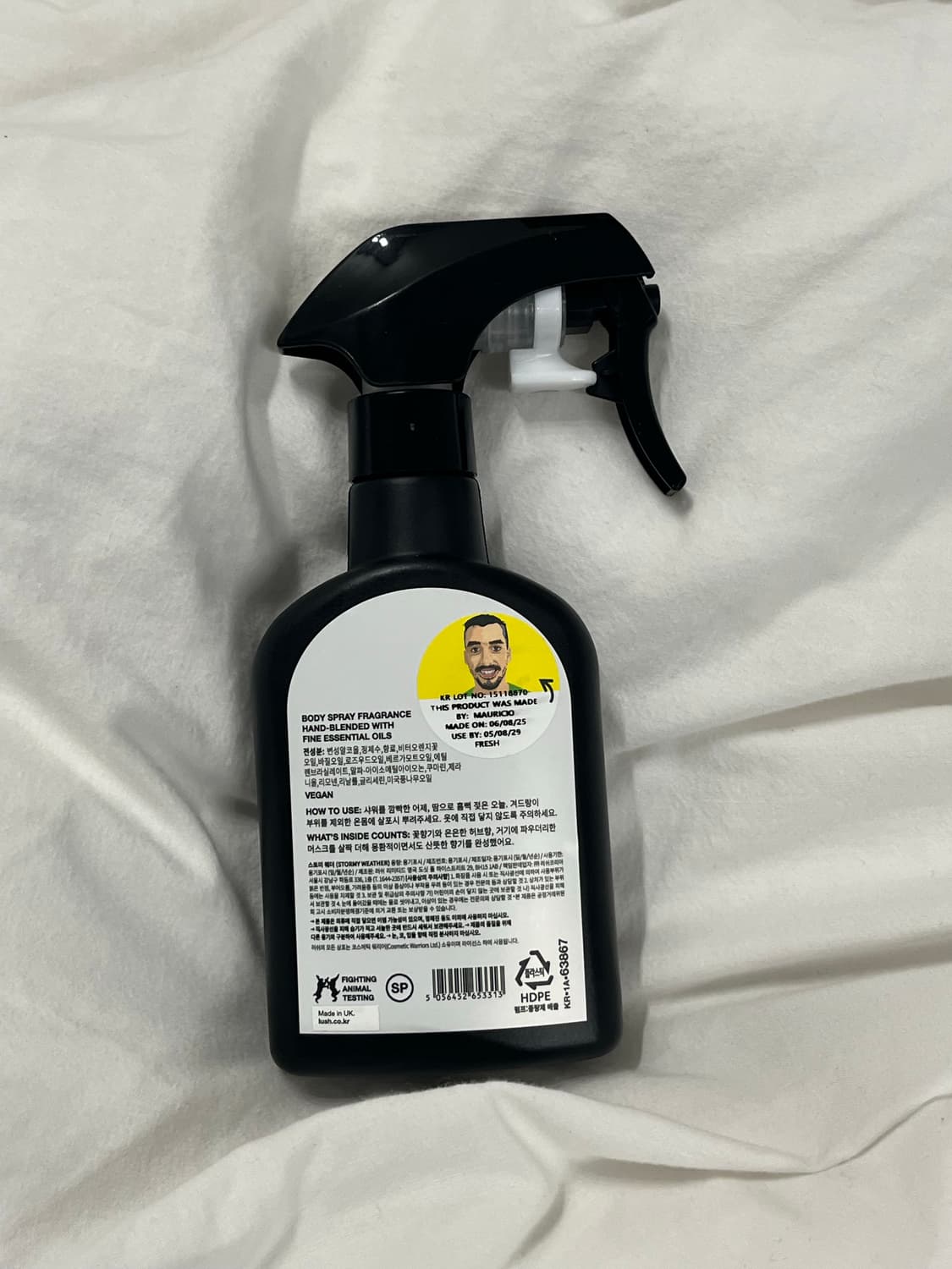 (새상품) 러쉬 스토미웨더 바디스프레이 상품이미지2
