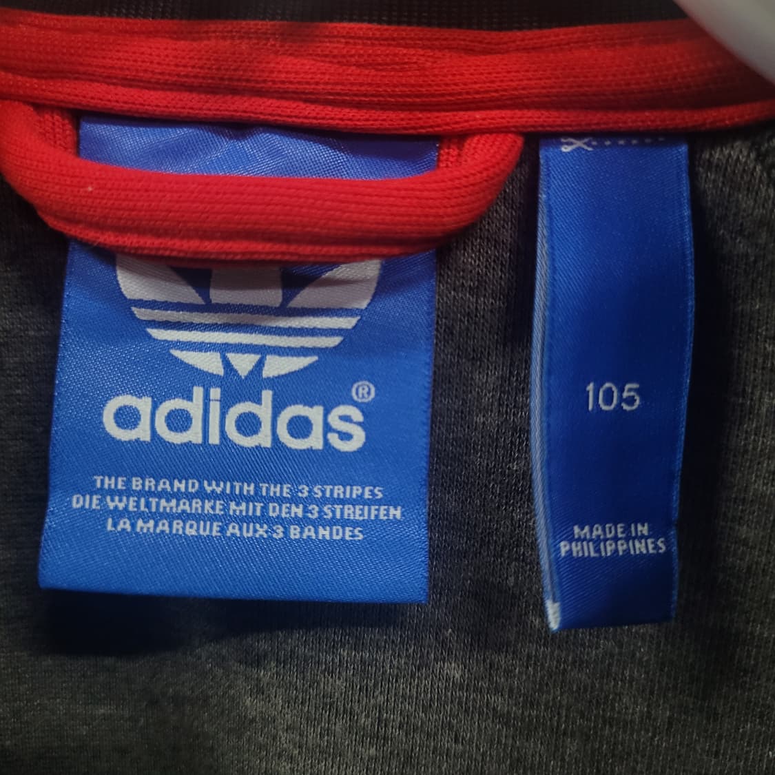 아디다스 불꽃 파이어버드 검빨 슈퍼스타 트랙탑 져지  상품이미지5