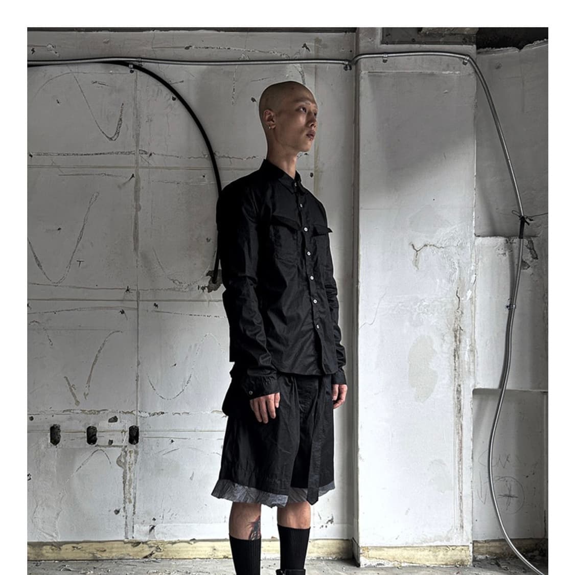 san263-1 waxed single shirt 48 상품이미지2