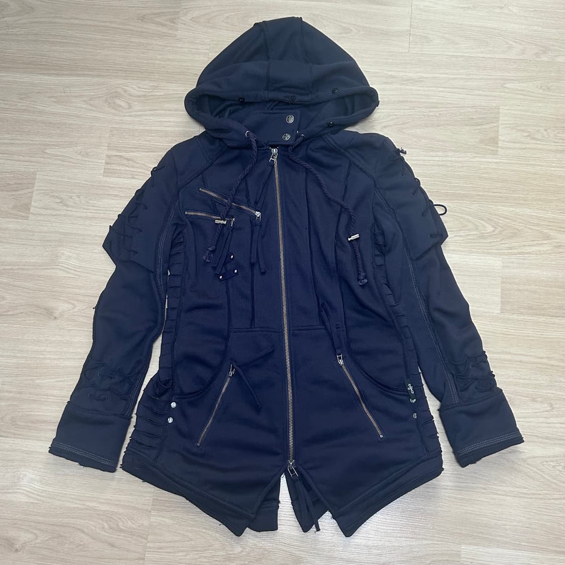 Ozz croce archive lace up bondage hood 상품이미지1
