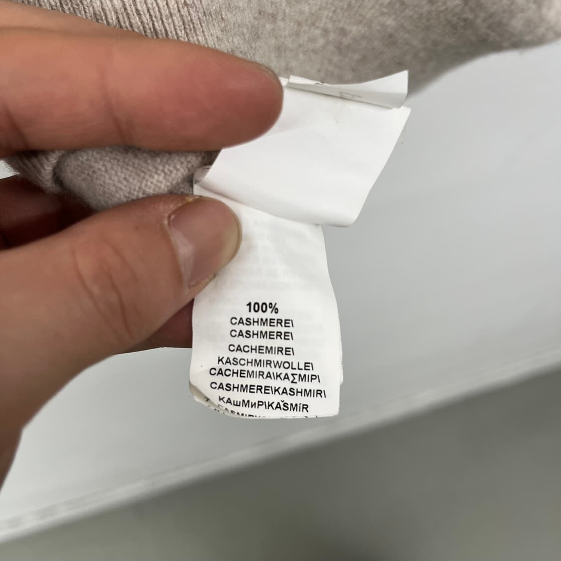 캐시미어 100% 여성 니트 스웨터 여m 상품이미지6