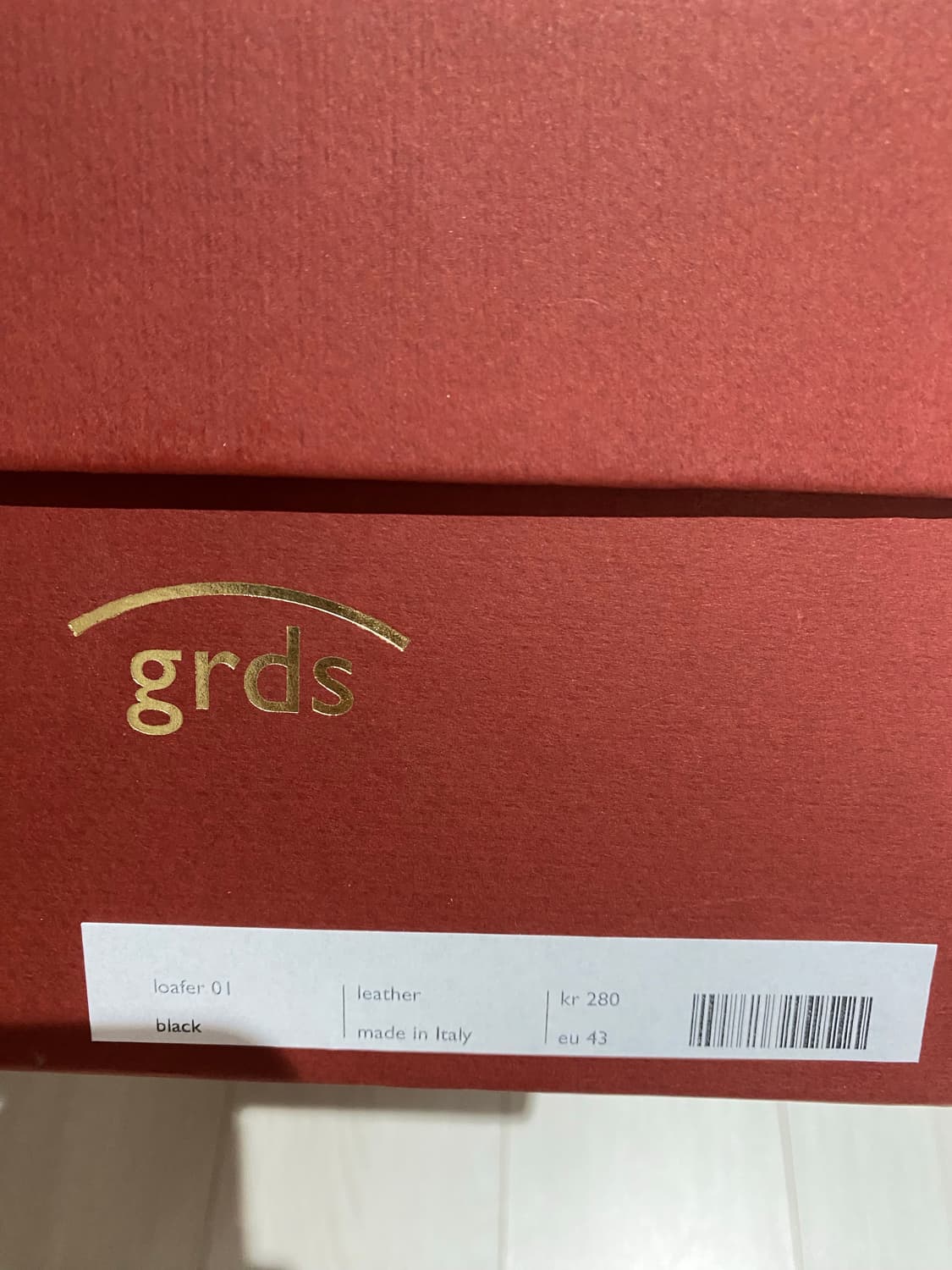 그리더스 GRDS 로퍼 01 블랙 280 상품이미지7