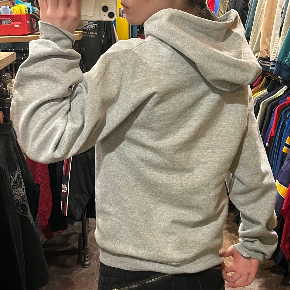 [HI] 챔피온 후드티 그레이 상품이미지5