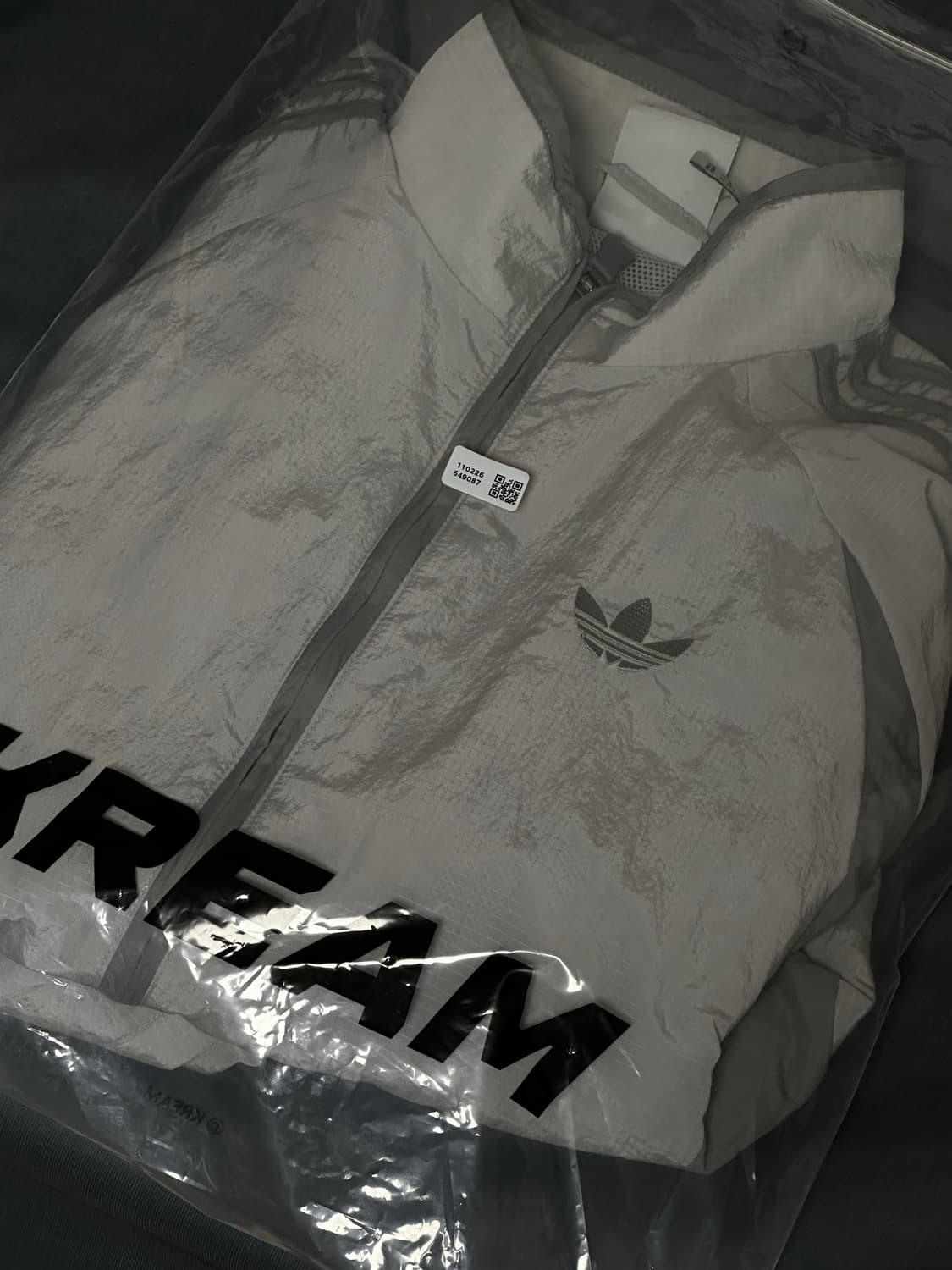 아디다스 아디컬러 2000s 우븐 트랙탑 그레이 KR 상품이미지1
