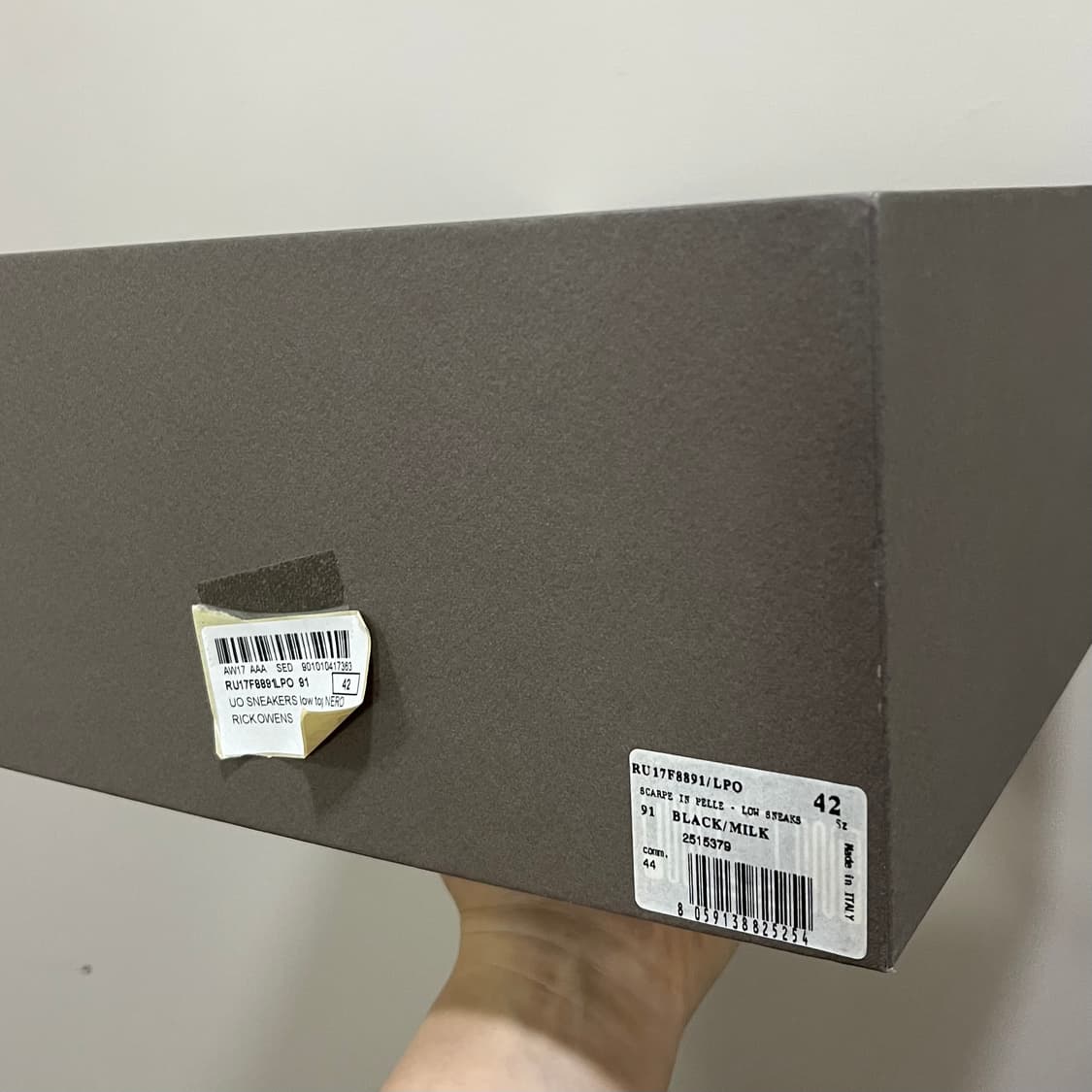 Rick Owens Ramones Low LPO 상품이미지9