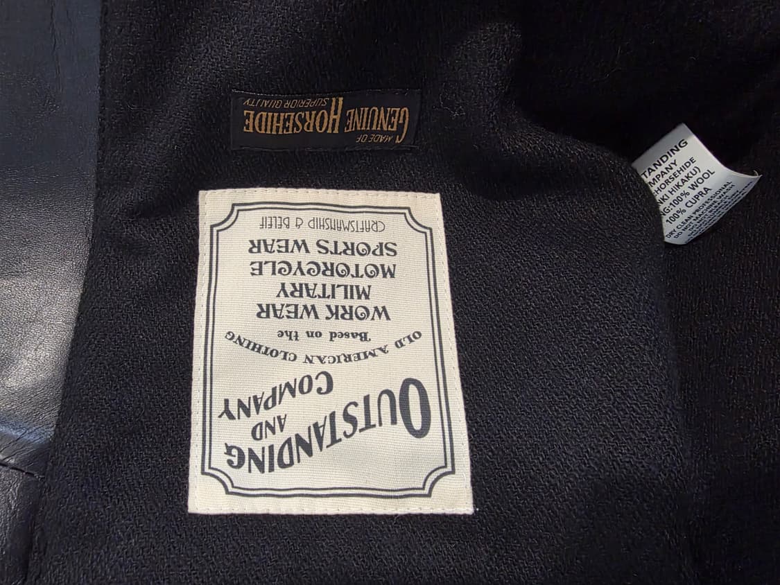 아웃스탠딩 가죽자켓 M사이즈 상품이미지3