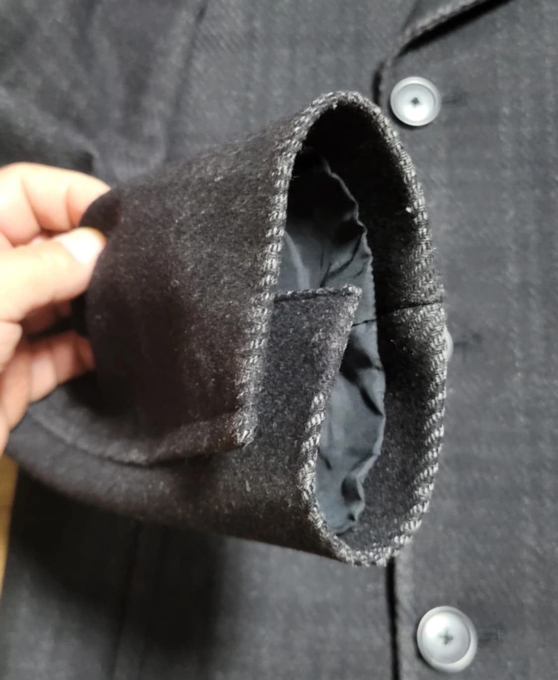 띠어리 울 더블 자켓
 상품이미지5