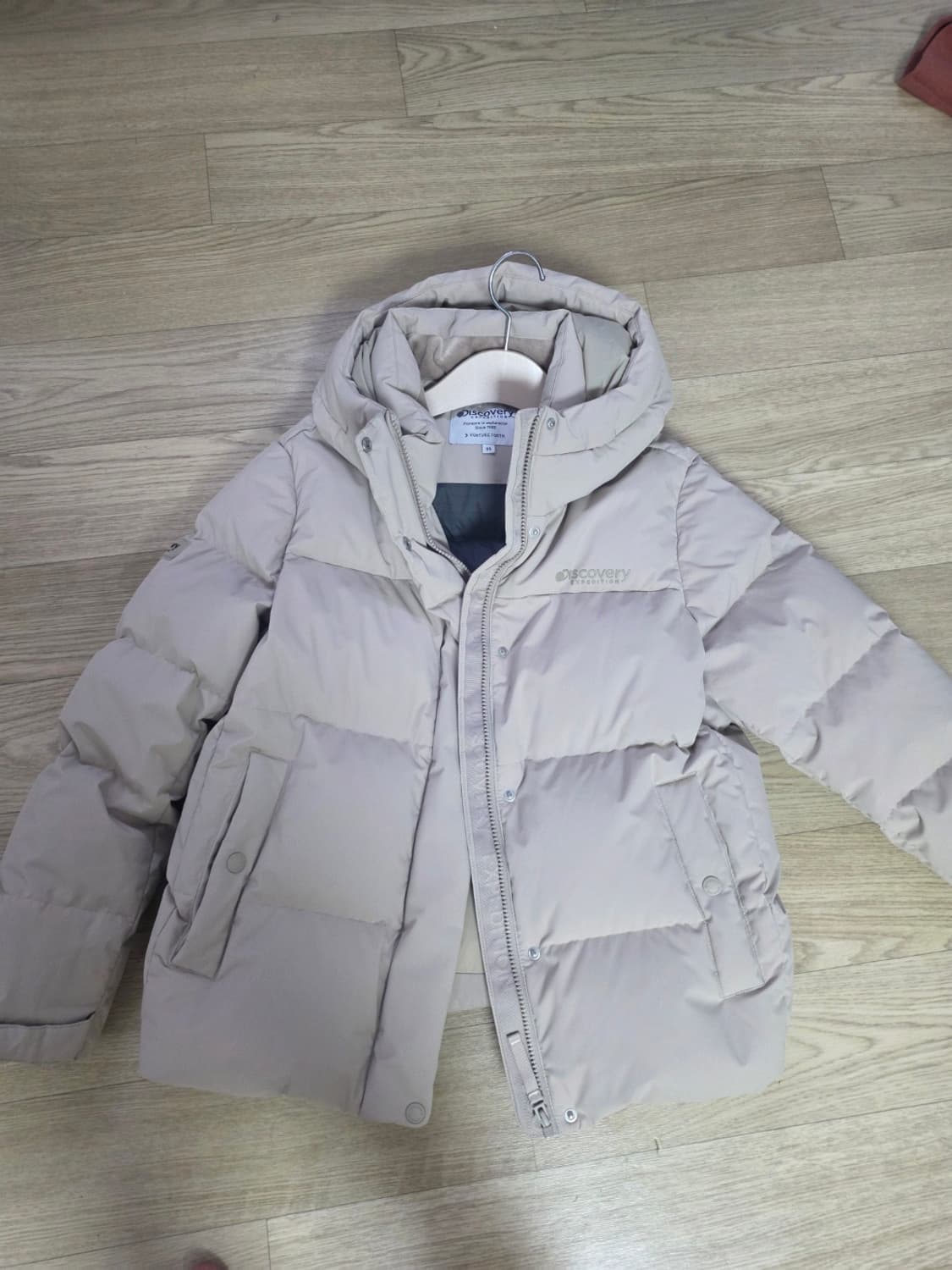 디스커버리 구스다운 숏패딩 95 상품이미지2