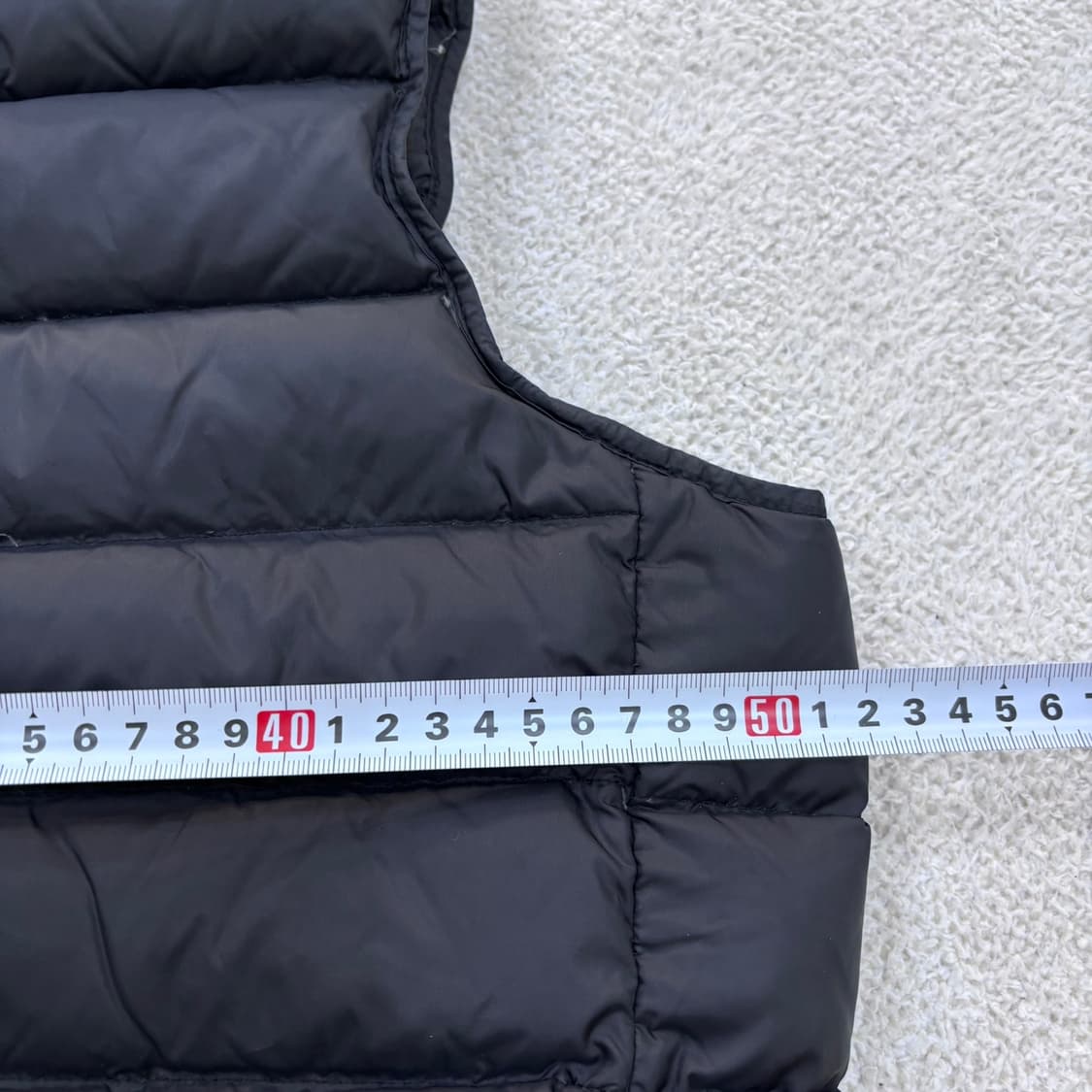 100 빈티지 덕다운 경량 패딩 조끼 0410E 상품이미지6