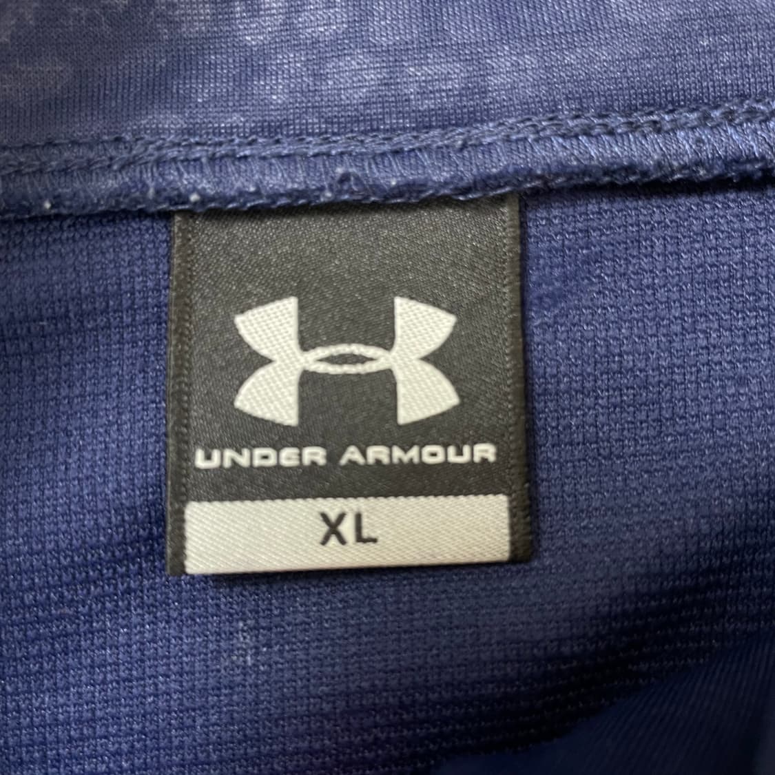 언더아머 네이비 형광프린팅 트랙탑 져지 상품이미지4