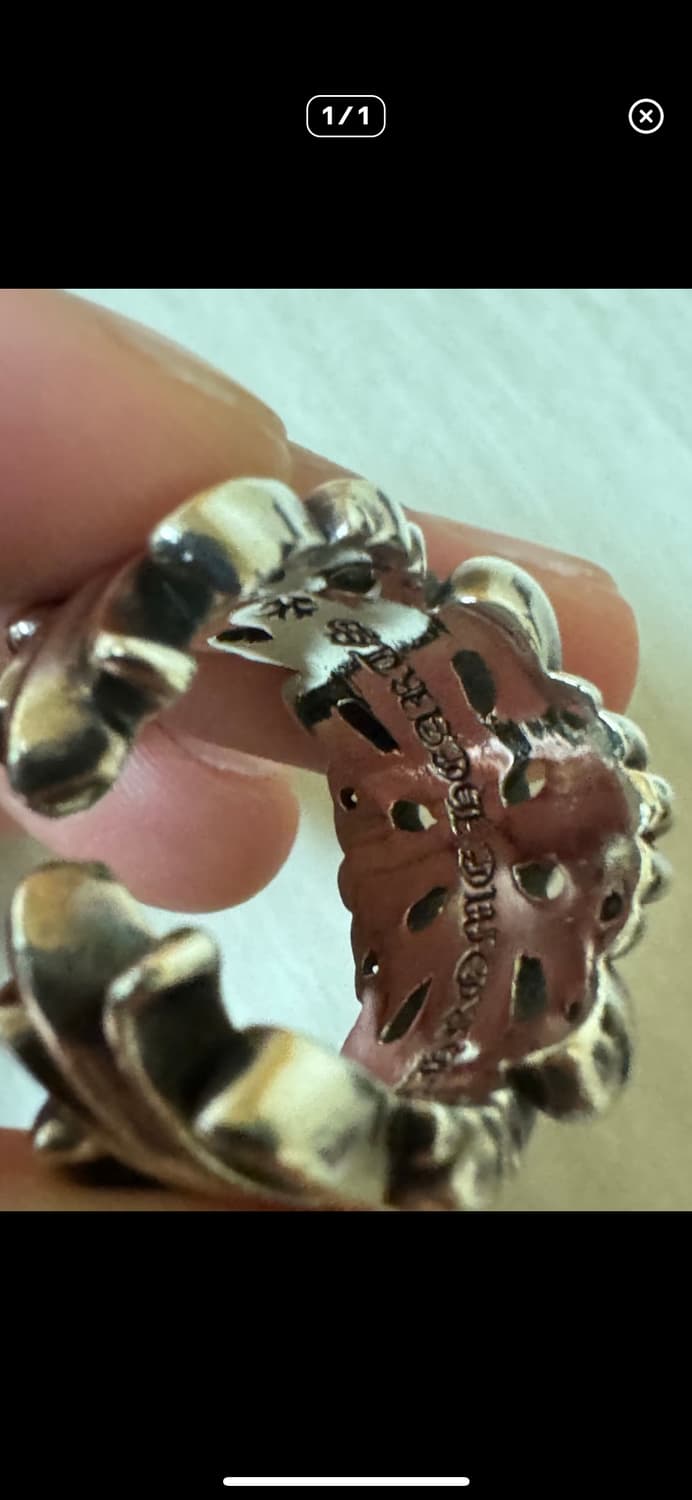 (국내14호) 크롬하츠 더블플로랄링 상품이미지6