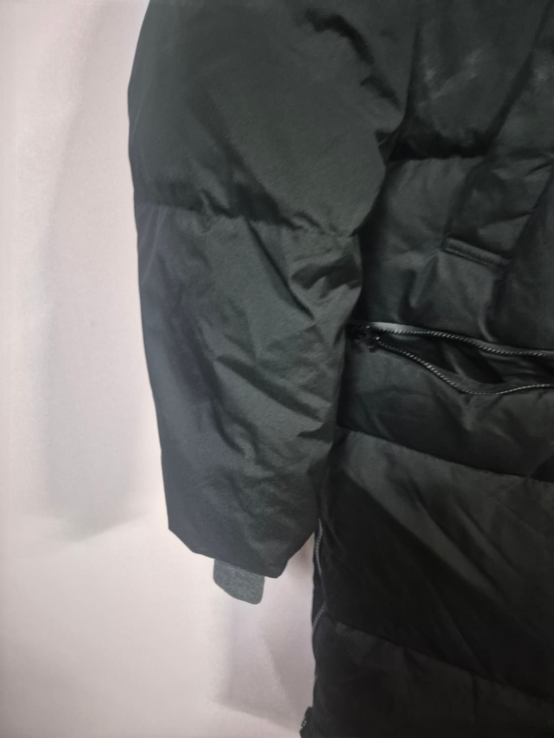 뉴발란스 블랙 롱패딩 후드 점퍼 상품이미지4