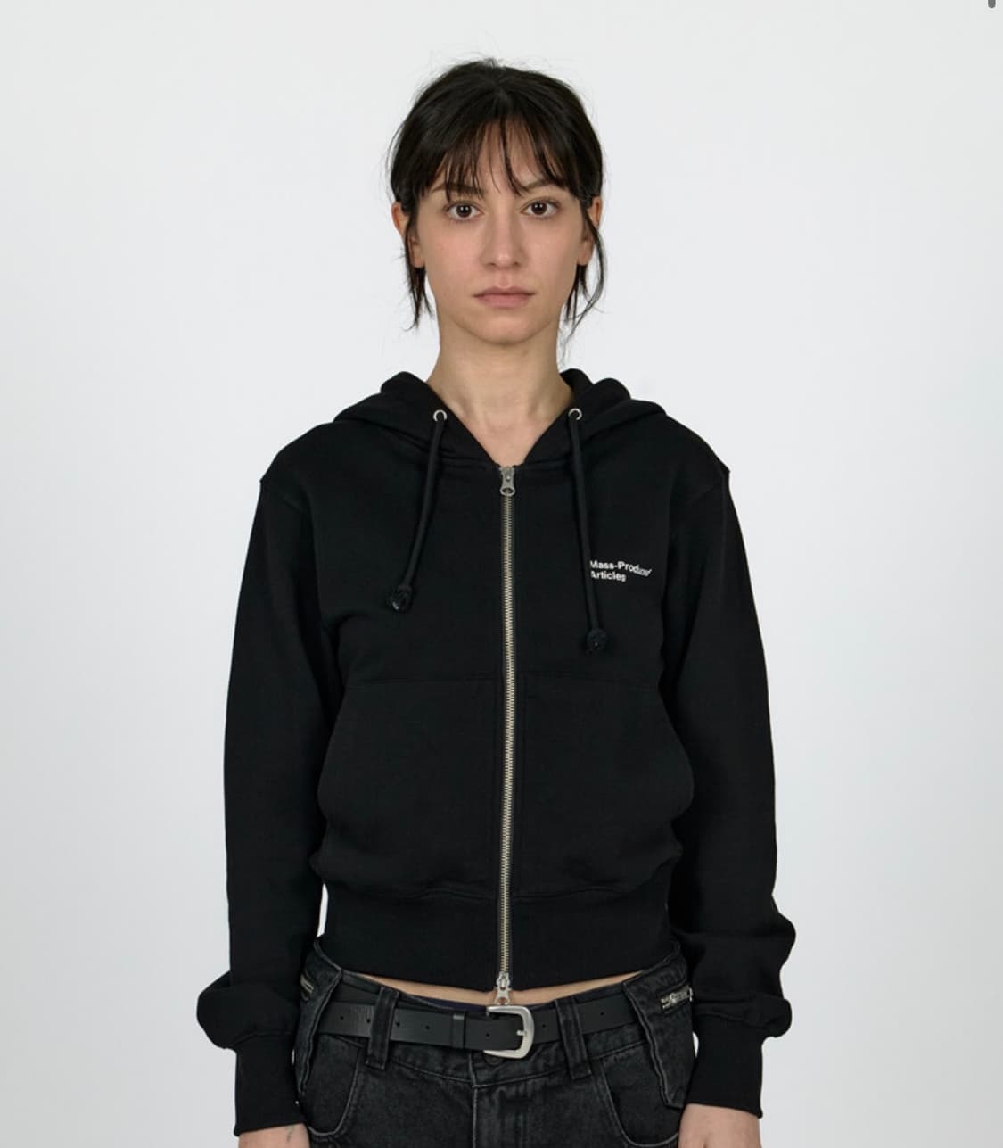 구매) MPa HOOD ZIP UP WOMEN (BLACK)  상품이미지1