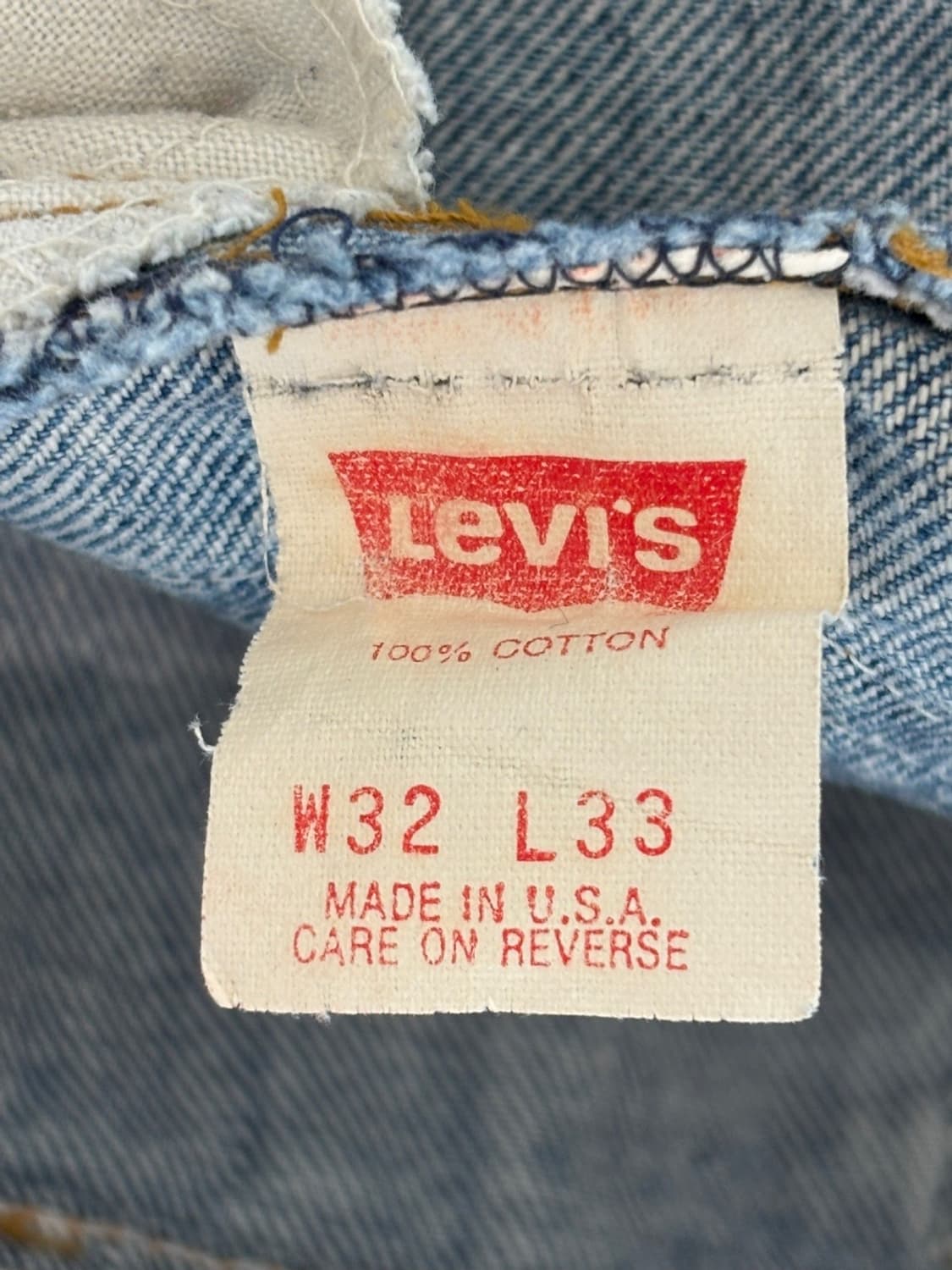 80s Levis Denim Pants 상품이미지9
