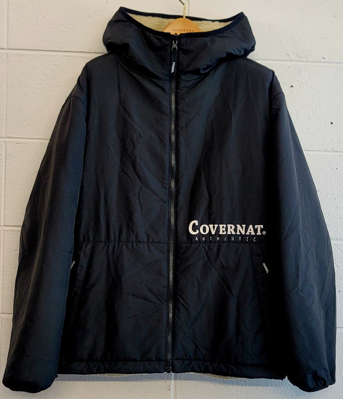 커버낫(COVERNAT) 리버시블(양면) 후드집업자켓(점퍼) 판매 상품이미지1