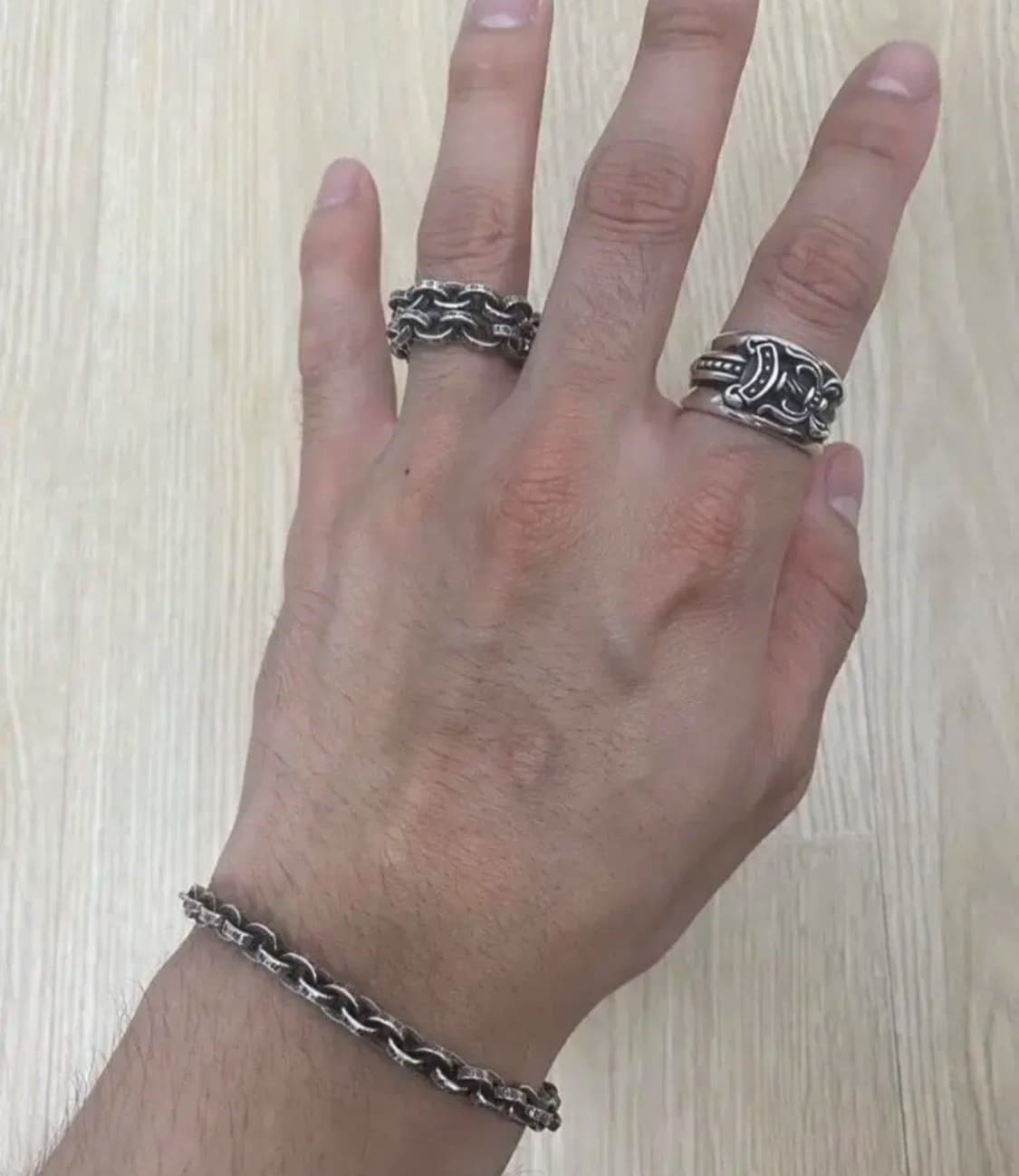 크롬하츠 페이퍼 체인 스몰 8인치 상품이미지3