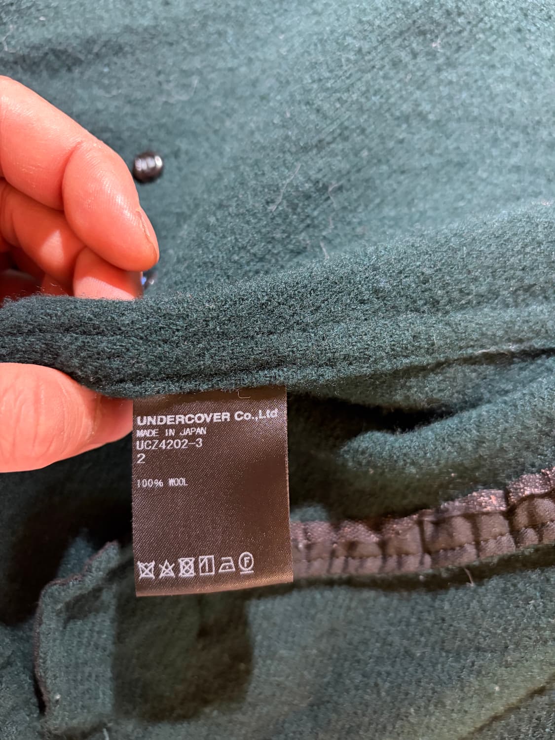 언더커버 울 자켓 2사이즈 상품이미지4