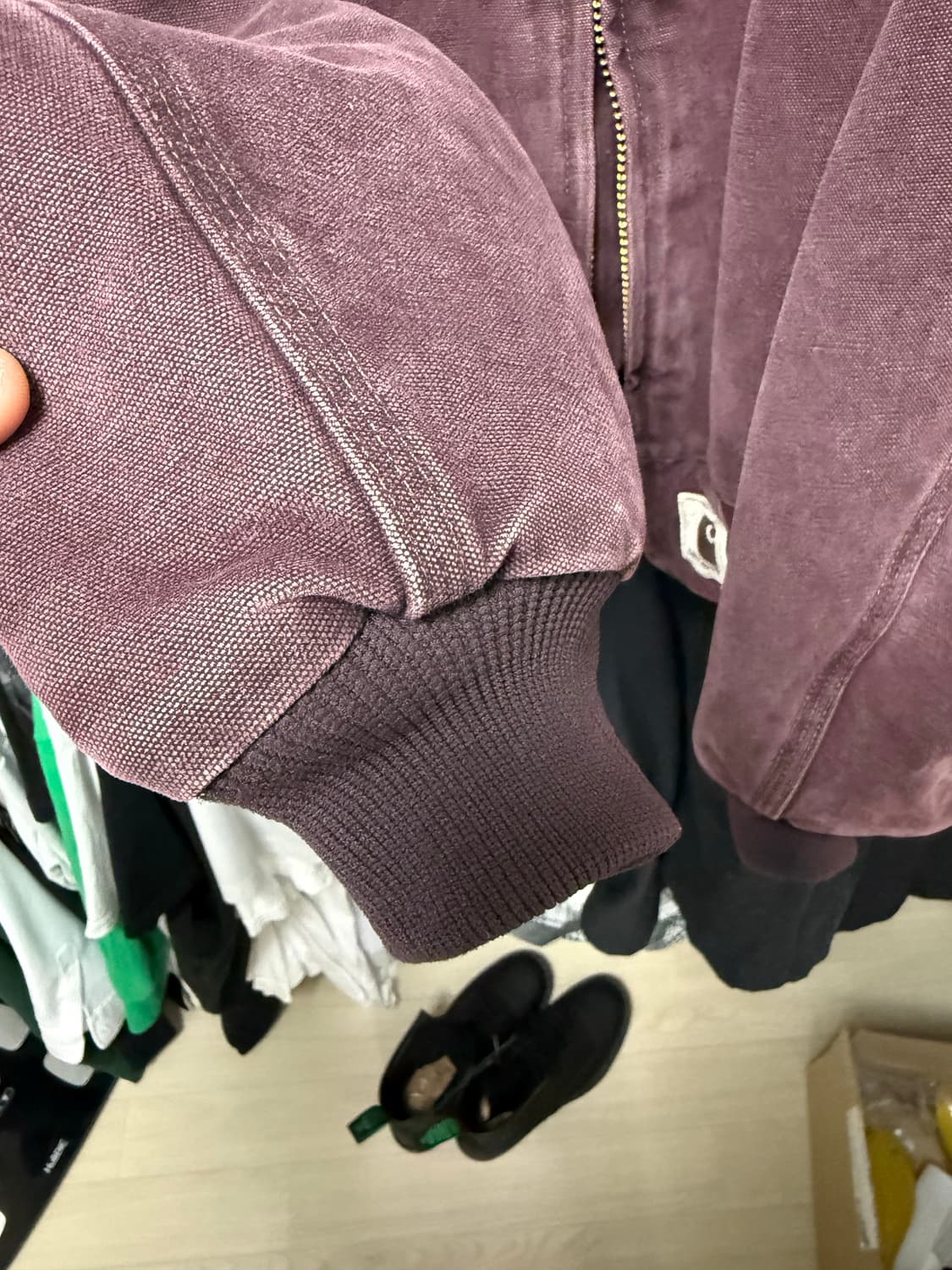 90s 칼하트 산타페14 BRG 버건디 극상품 상품이미지10