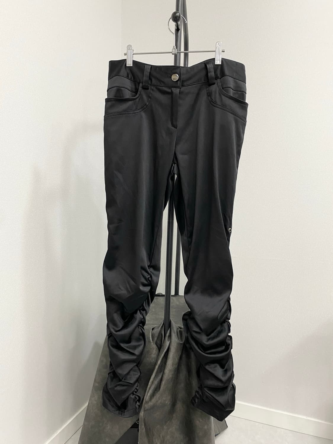 Satin Taping Shirred Pants 상품이미지1