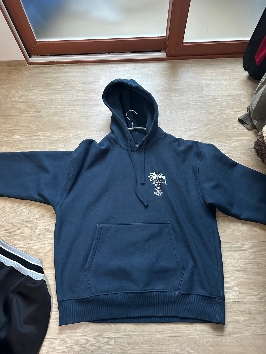 Stussy World Tour Hoodie Navy 2023 상품이미지1