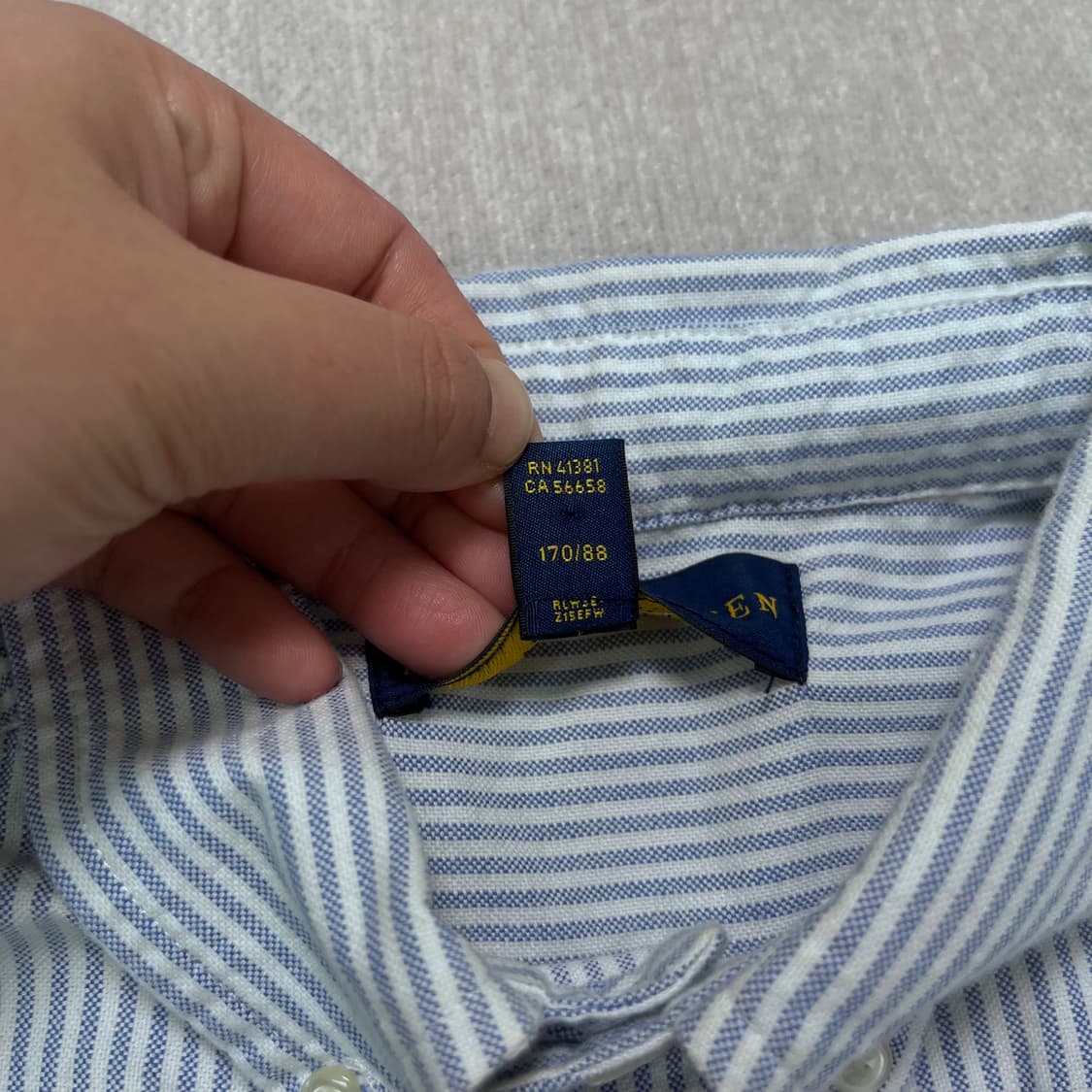 95 폴로랄프로렌 신형 빅포니 스트라이프 셔츠 상품이미지5