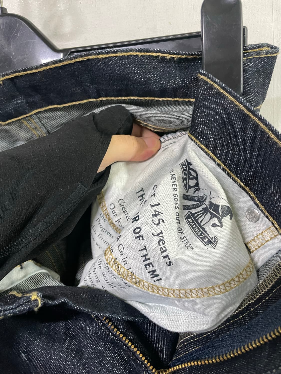 리바이스 559 생지데님 32x32 블랭크탭 R탭 상품이미지8