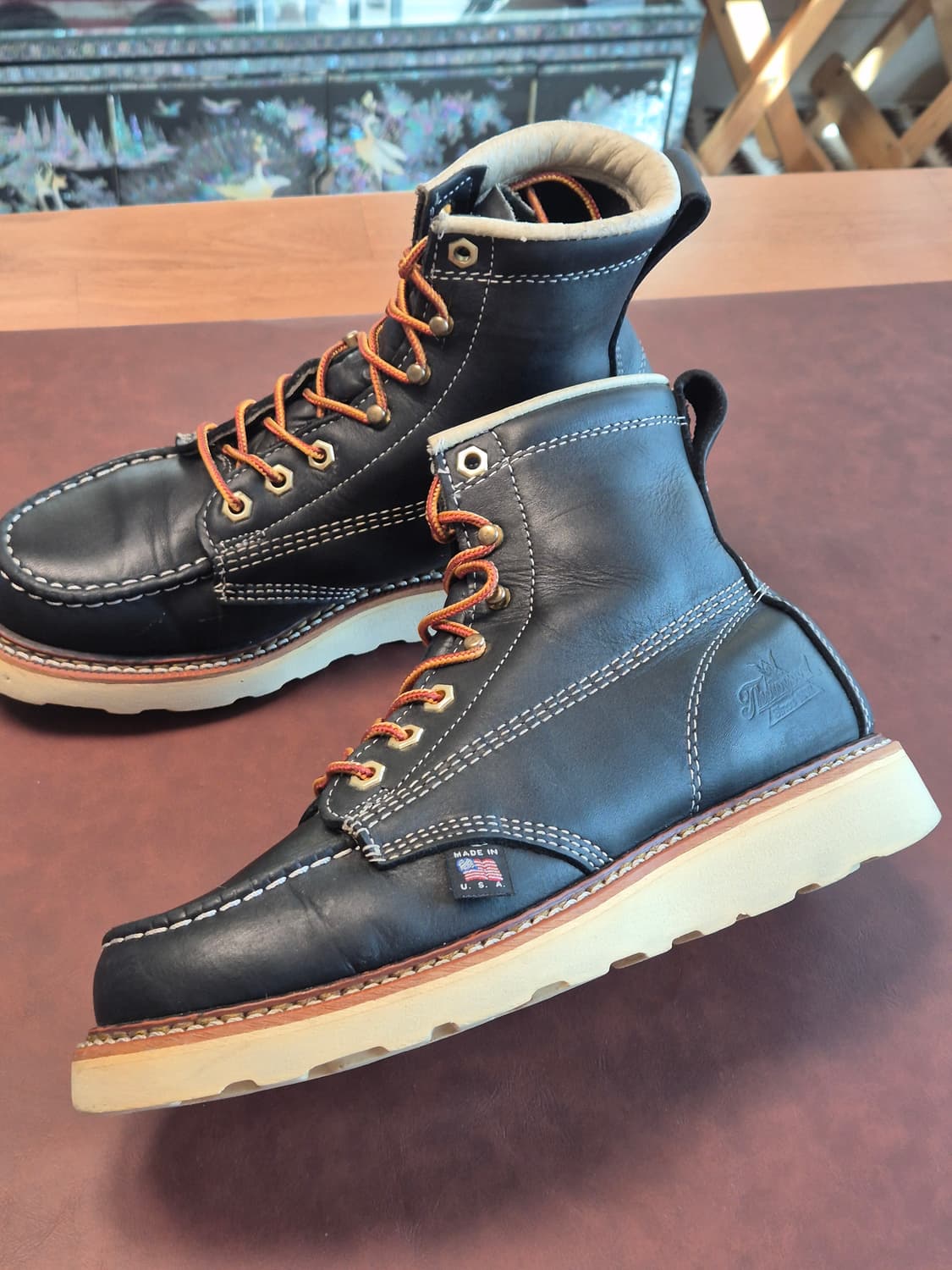 실착용1회 240-245(6D.US) 쏘로굿6인치 목토부츠  상품이미지3