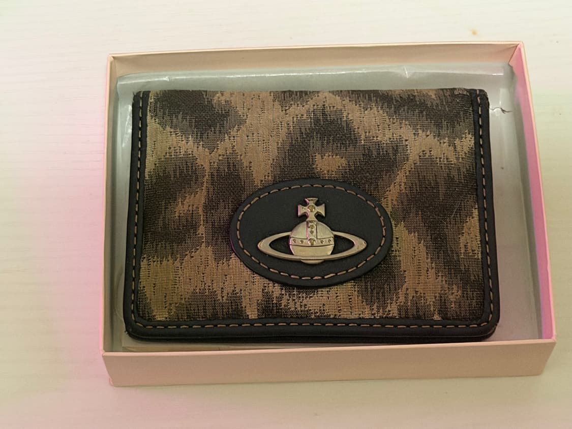 비비안 웨스트우드 카드지갑 레오파드 상품이미지1