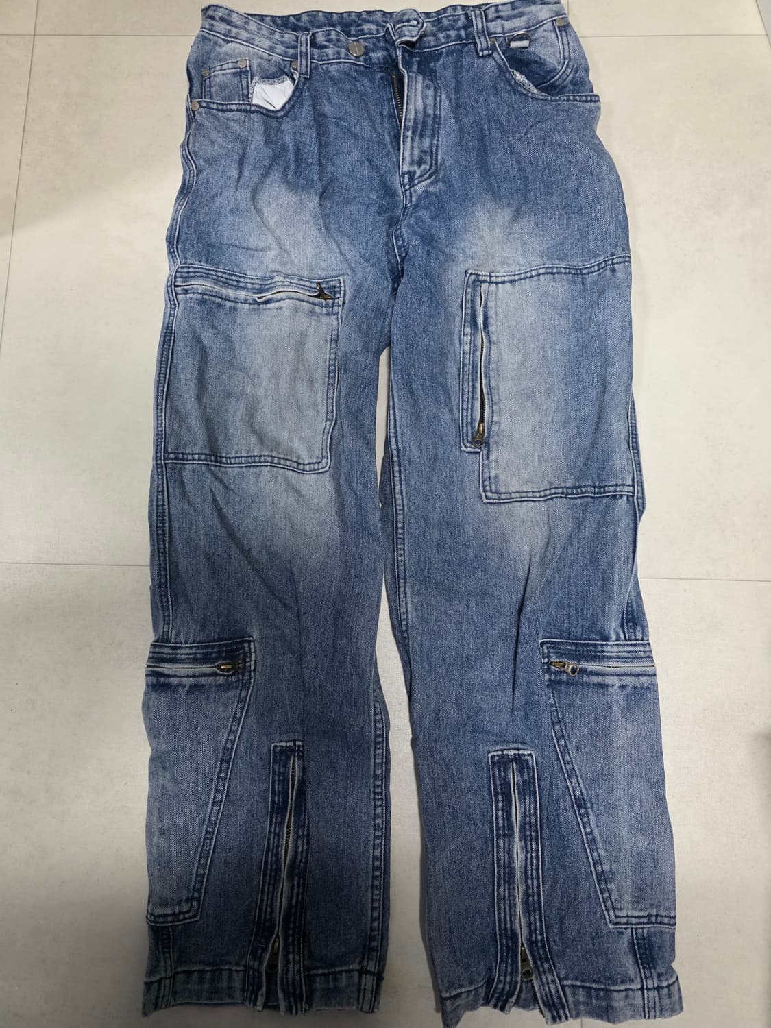 더바이닐하우스 데님 팬츠 바지 M사이즈 상품이미지2