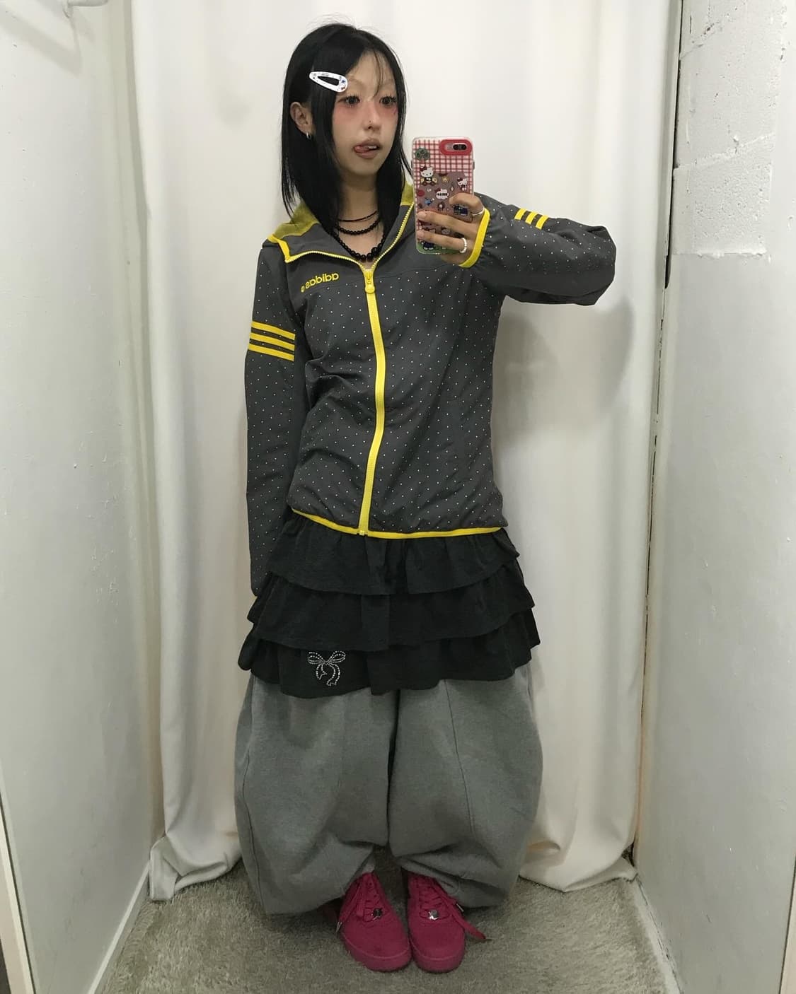 Adidas Dots Windbreaker 상품이미지3