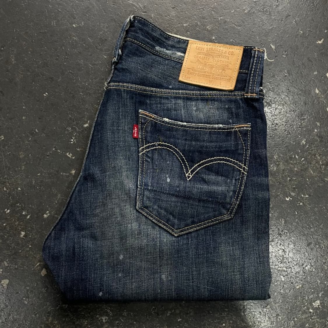 32 리바이스 505 데미지 청바지  상품이미지4