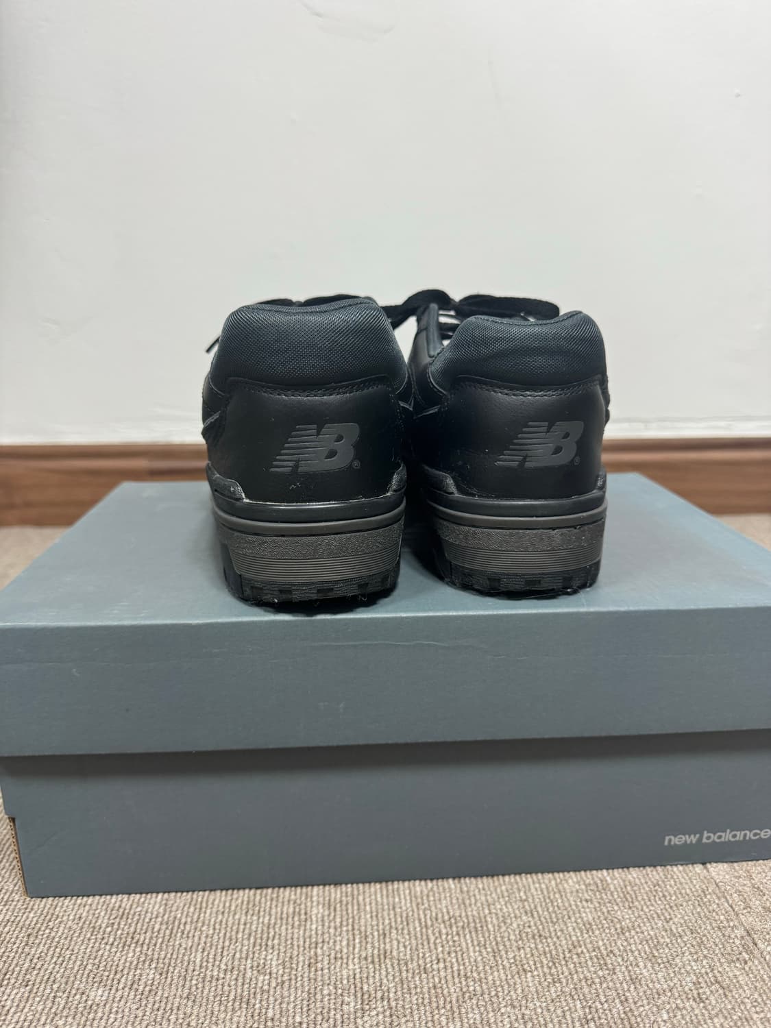 뉴발란스 550 트리플블랙 280사이즈 상품이미지4