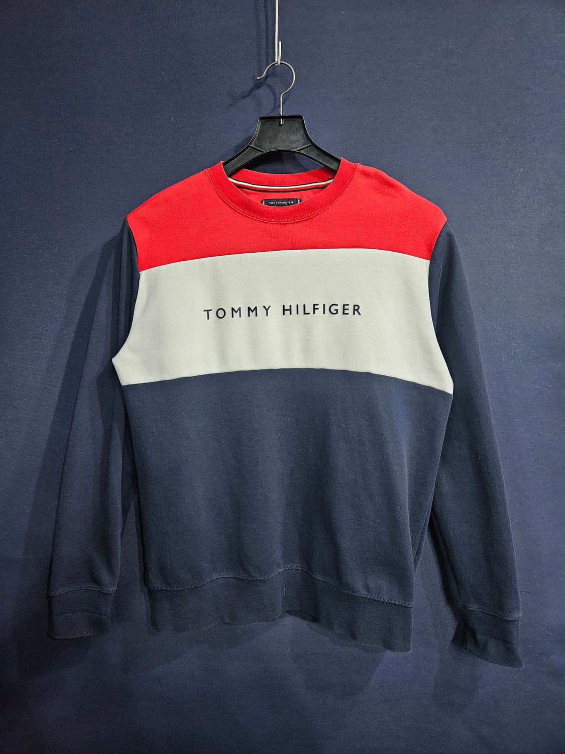 타미힐피커 네이비컬러 남성 105 맨투맨  상품이미지1