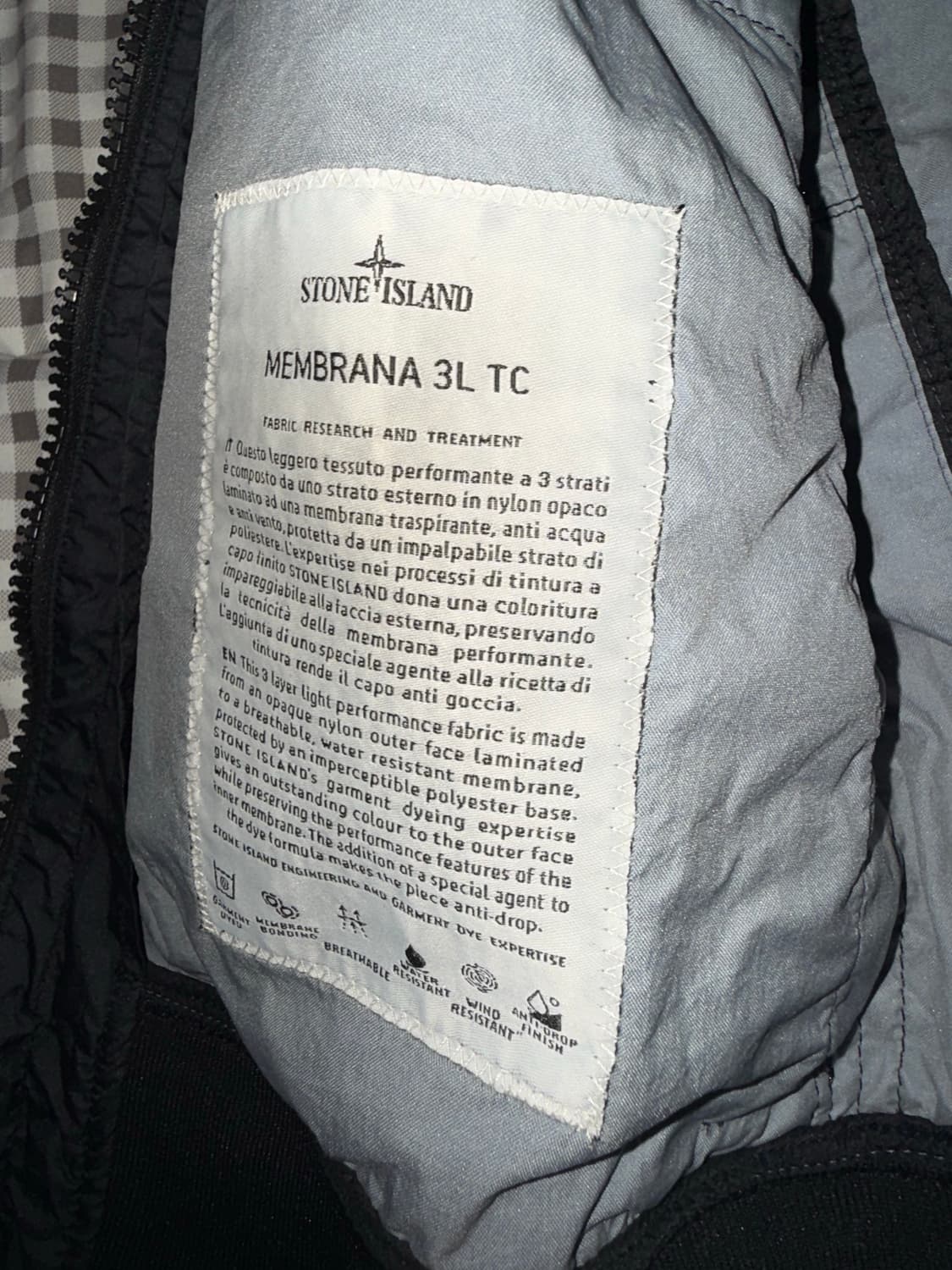 Stone Island outerwear 🗿 , 스톤아일랜드 바람막이 상품이미지3