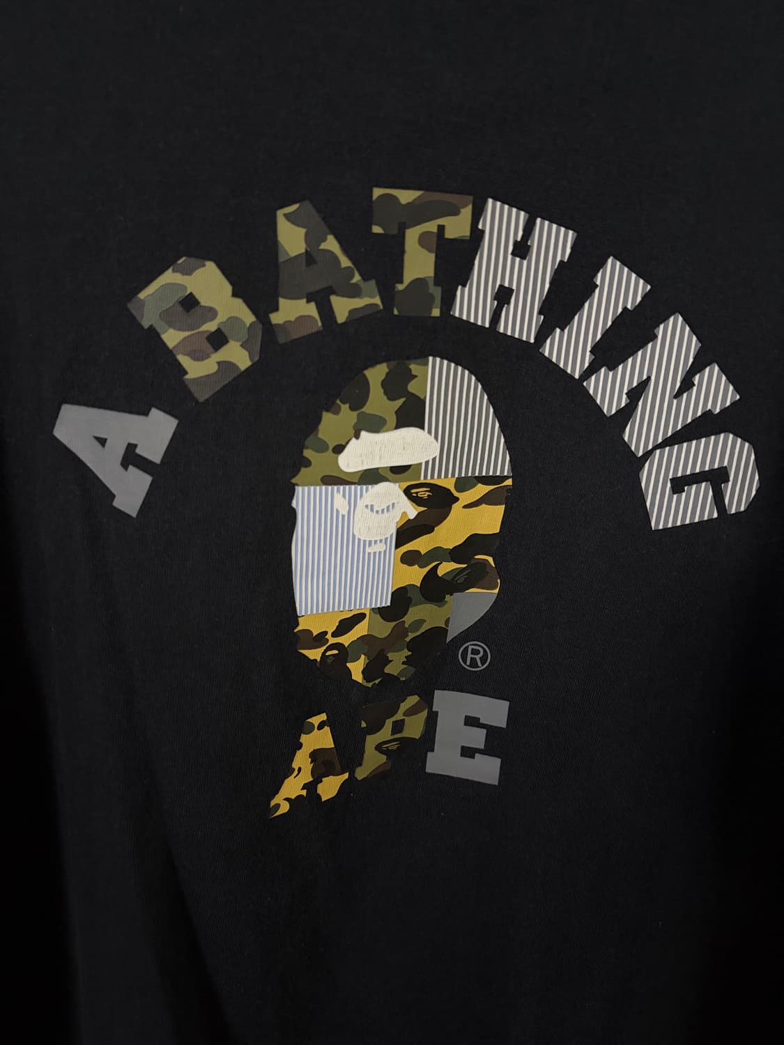 베이프 카모 반팔 2XL 상품이미지2