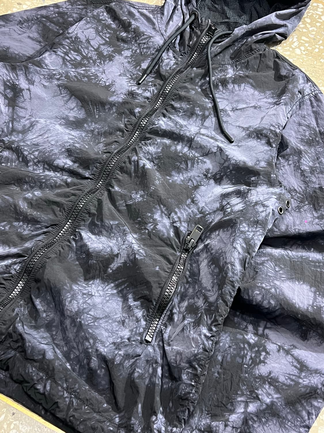 Diesel Tie-dye Nylon Hoodie Windbreaker  상품이미지5