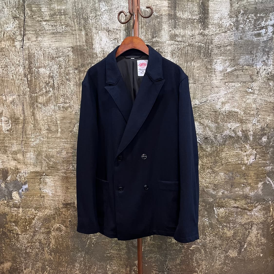 단톤 더블 브레스트 울 자켓 상품이미지1