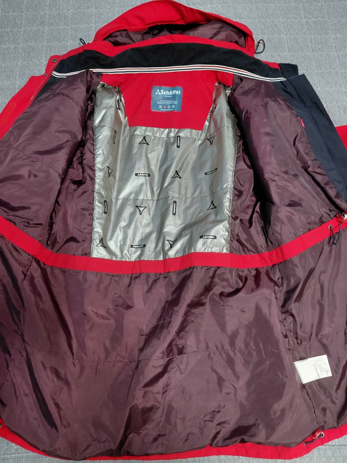 Schoffel 쉐펠 하드쉘 레드 자켓 95 상품이미지8