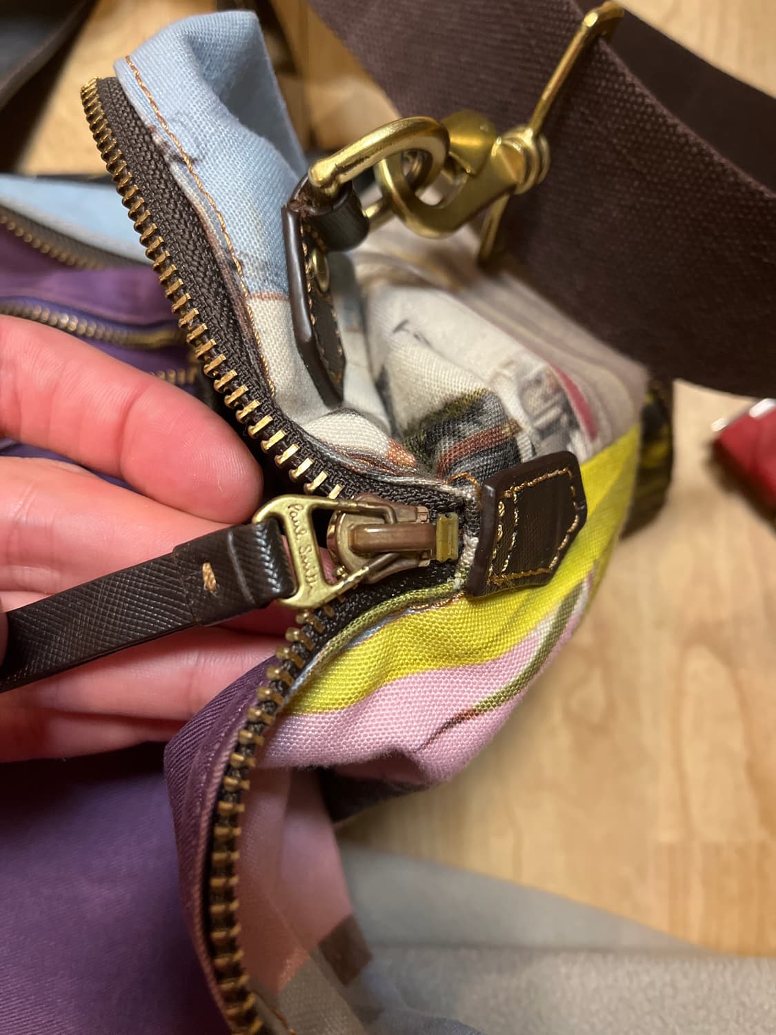 Paul Smith(폴스미스) 레인카 패브릭 2WAY 크로스백 / 토트백 상품이미지8