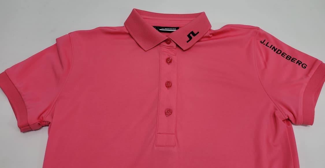 J.LINDEBERG 제이린드버그 투어테크 폴로티 / 여 M 핑크
 상품이미지3